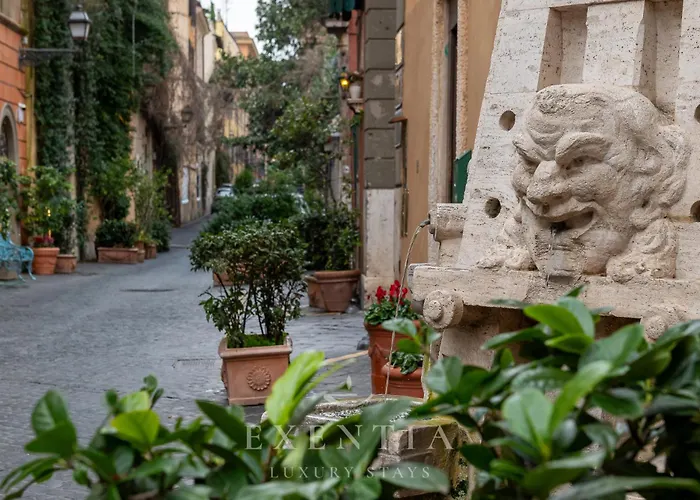 Exentia - Private Garden With Jacuzzi Near Spanish Steps, Via Margutta - Pousada