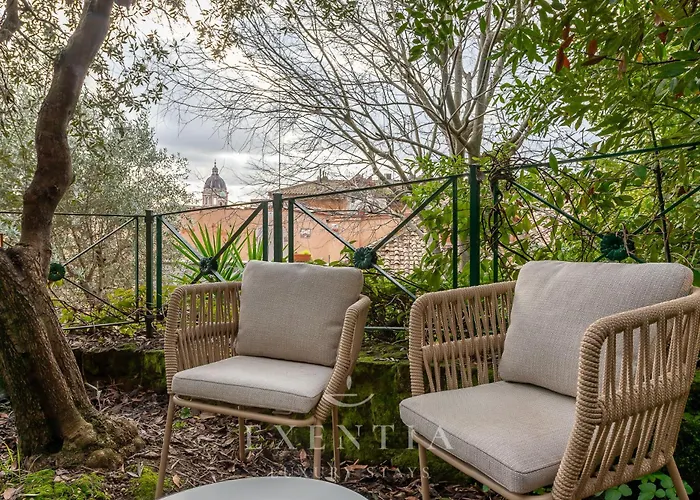 Exentia - Private Garden With Jacuzzi Near Spanish Steps, Via Margutta - Pousada *